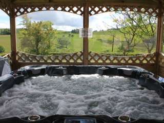 Caban Iwrch with all weather Hot tub, Powys,  Wales